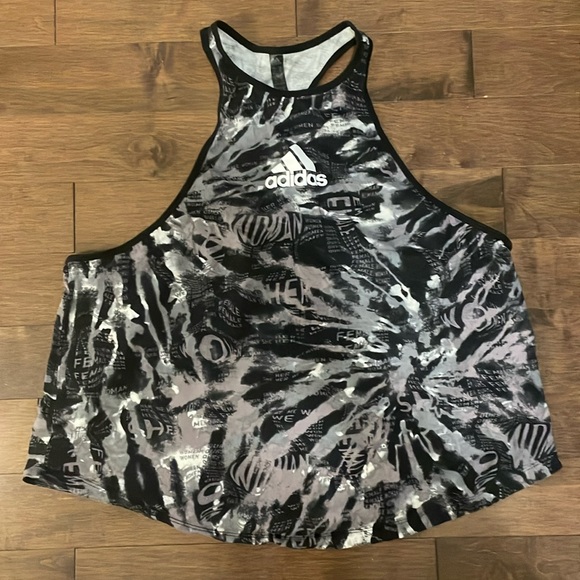 Adidas racer back tank - size 1X - Picture 1 of 4
